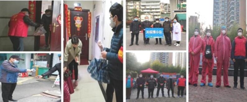 抗疫情，党员冲在前